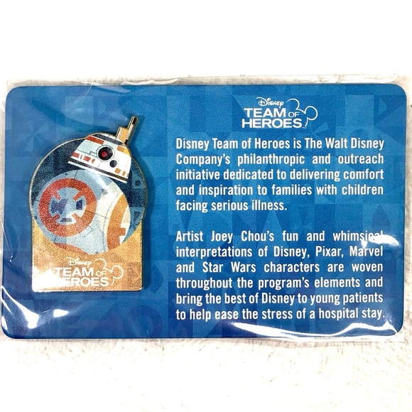 Disney New D23 Expo 2019 Pins Bag Lanyard Lot Limited Ed BB-8 Sorcerer Mickey - Picture 9 of 17